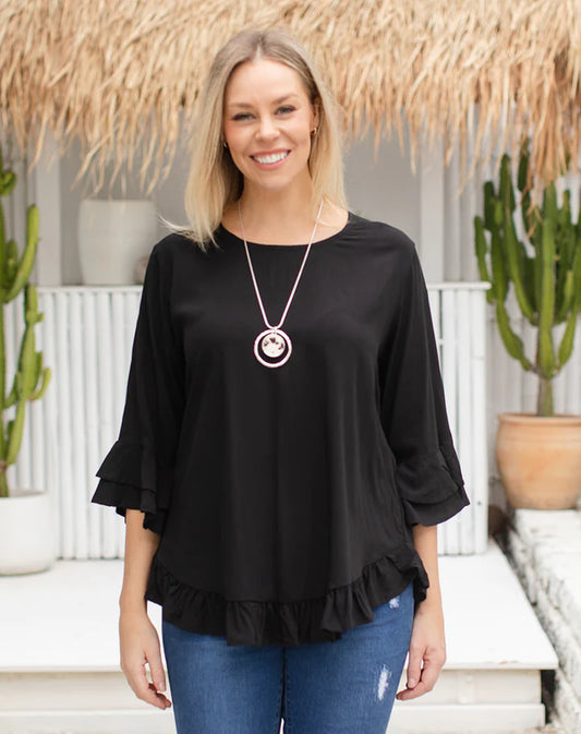 Bee Maddson - Felicity Top | Black