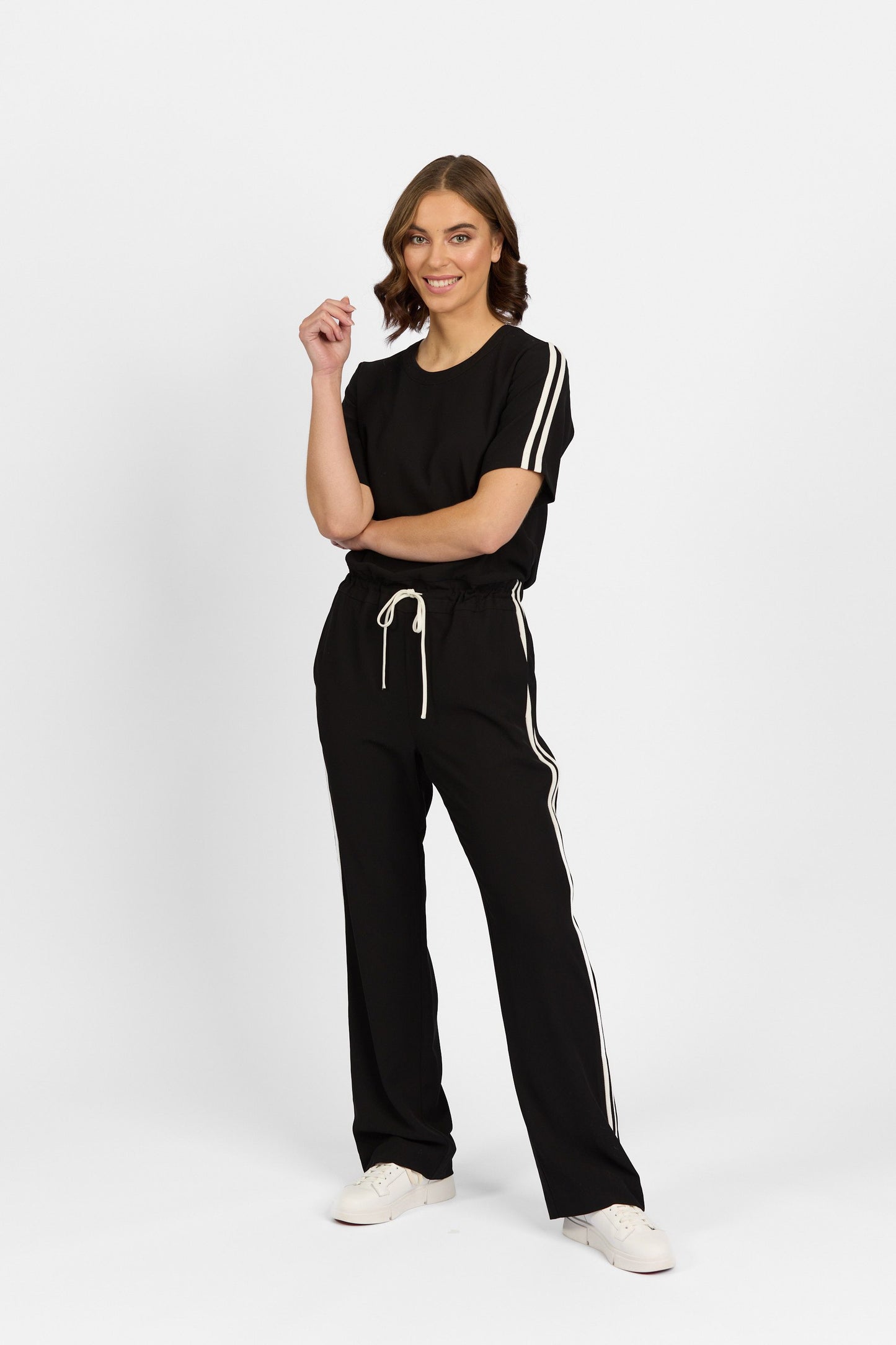 Knewe | Universal Jumpsuit - Black / Off White