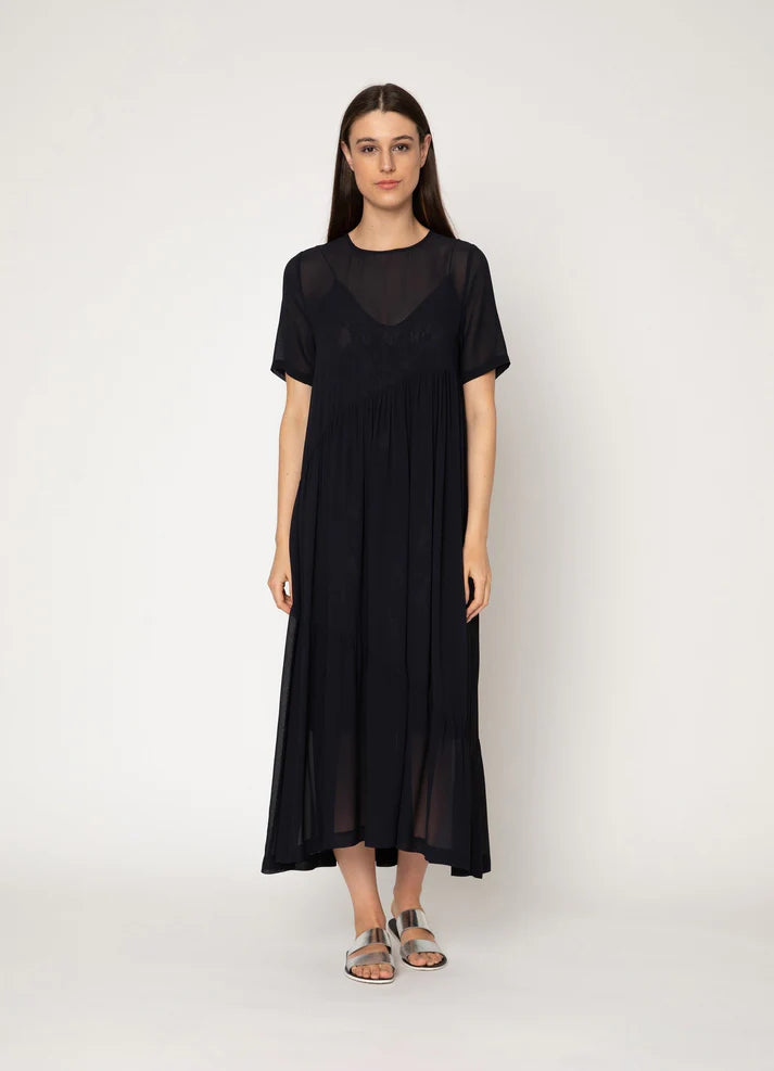 Two By Two - Teddy Dress | Black