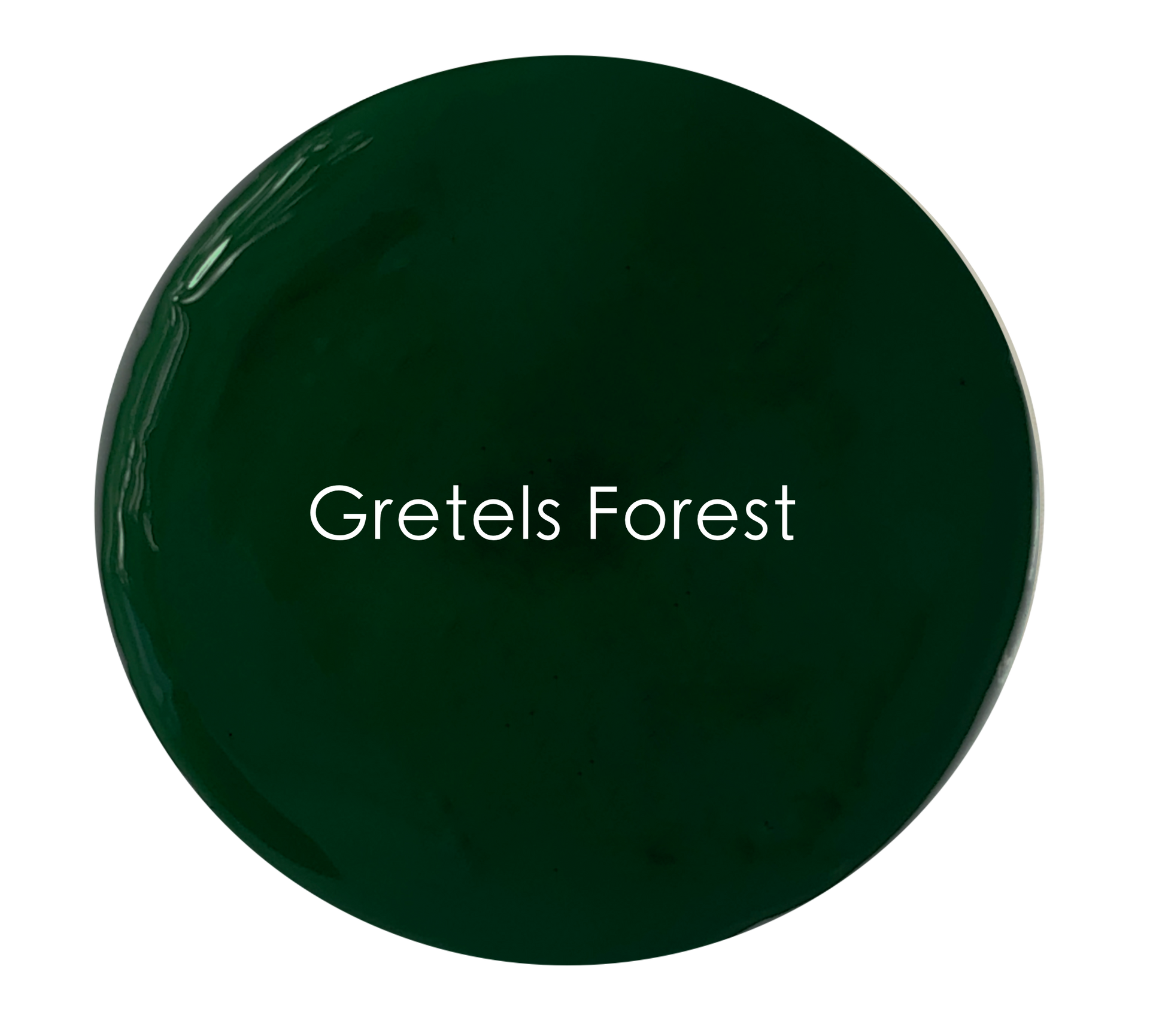 Gretel’s Forest paint tin – tropical dark green Velvet Luxe by The Artisan Company