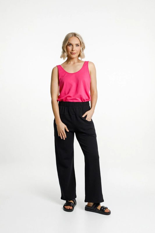 Home Lee Avenue Pants - Black With Matte Black X