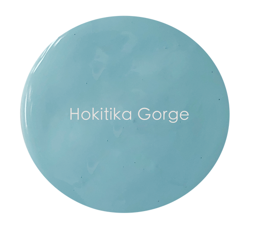 Hokitika Gorge paint tin – bright blue Velvet Luxe by The Artisan Company