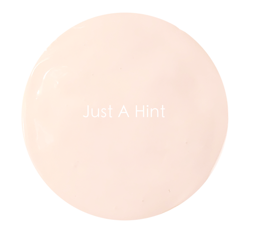 Just a Hint paint swatch – subtle pink Velvet Luxe by The Artisan Company