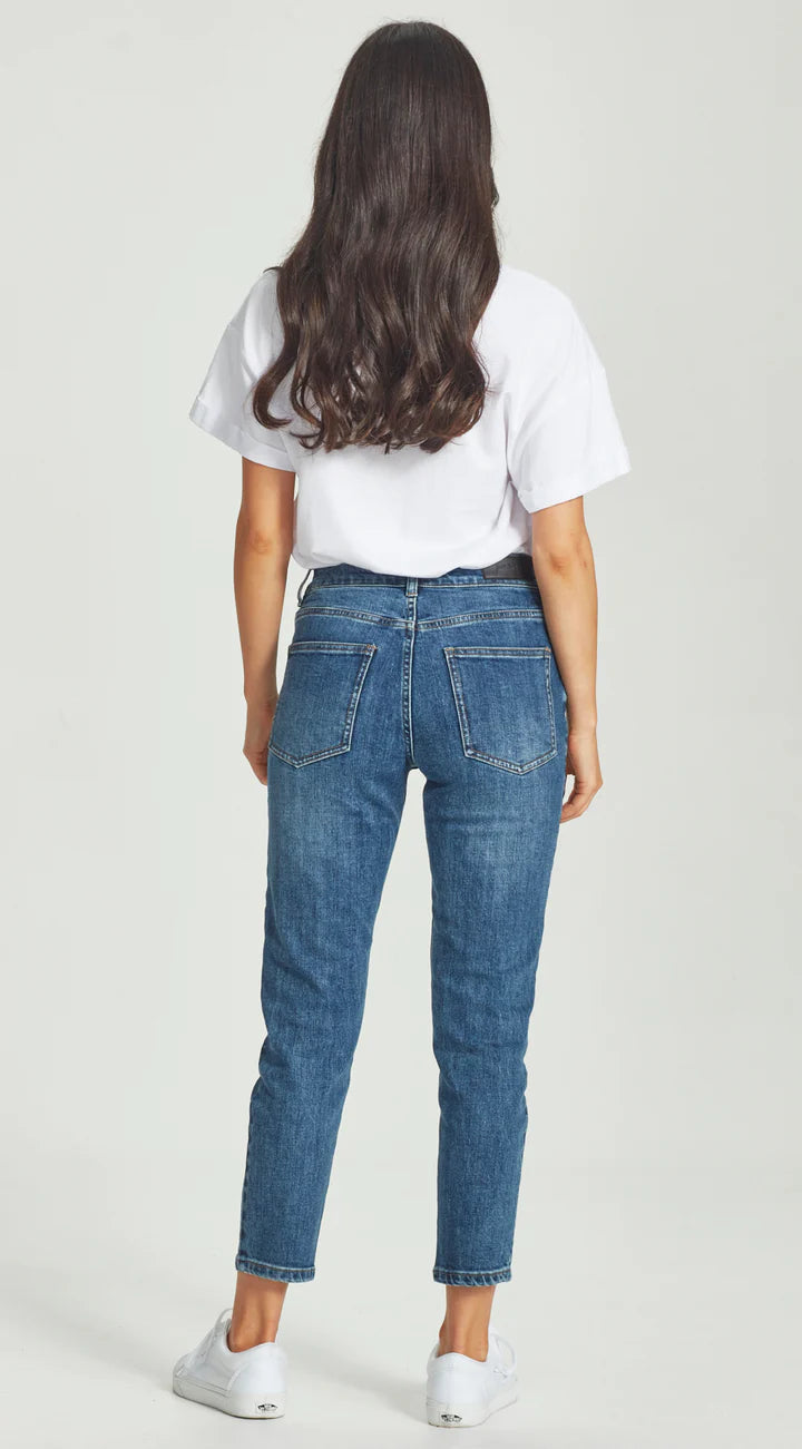 Junkfood KAILEY | Dark Blue Short Stuff Jean
