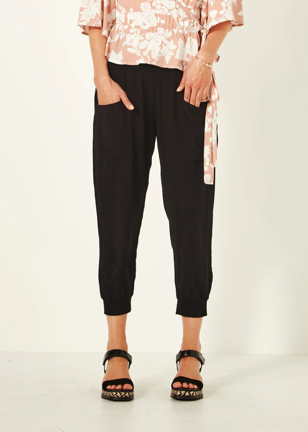 Lemon Tree Design | Harem Pant Black