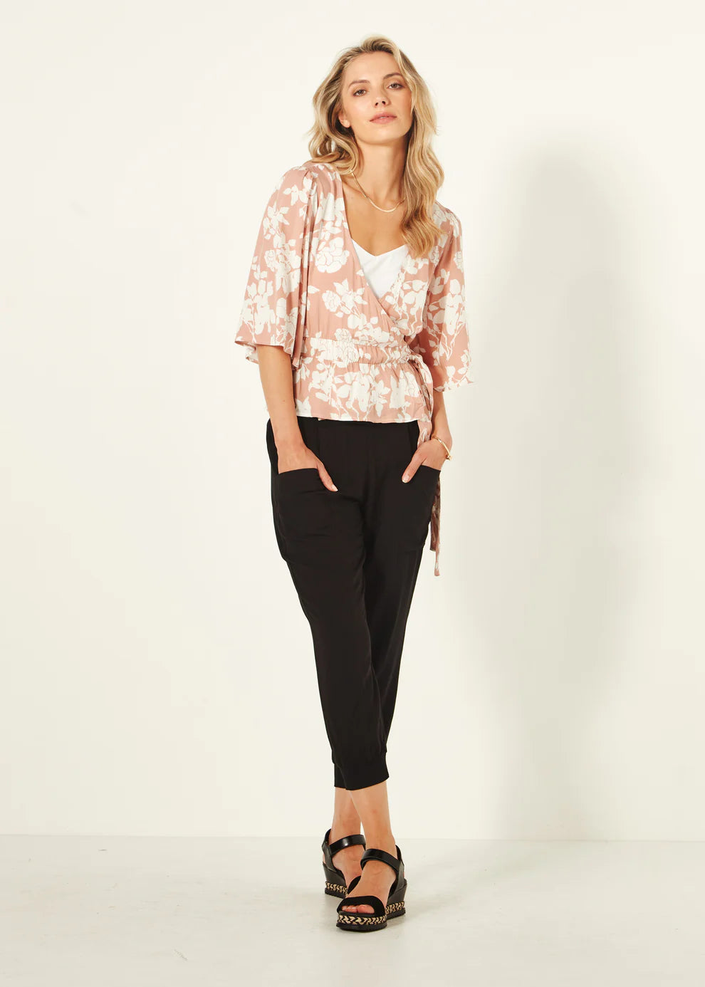 Lemon Tree Design | Harem Pant Black