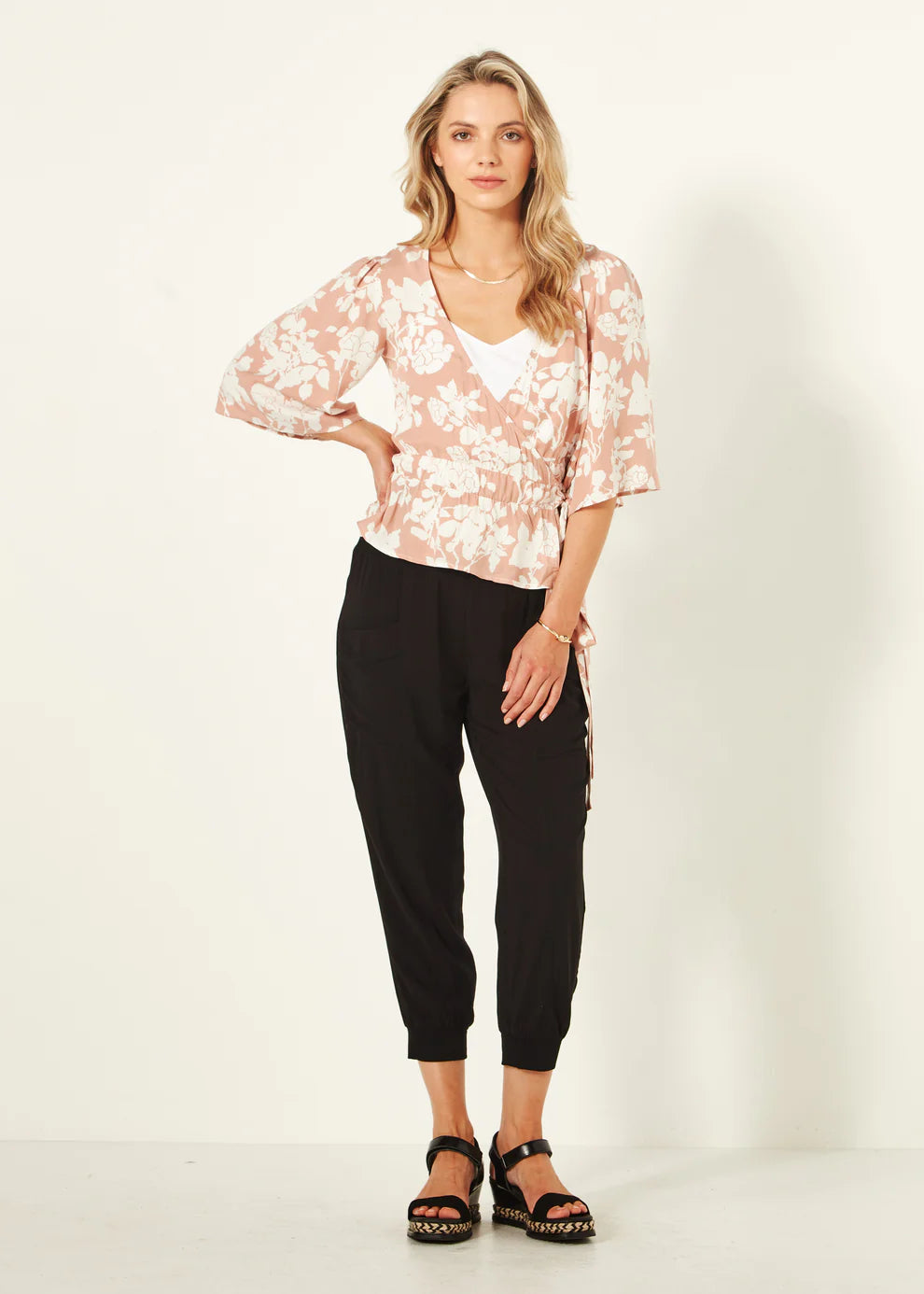 Lemon Tree Design | Harem Pant Black