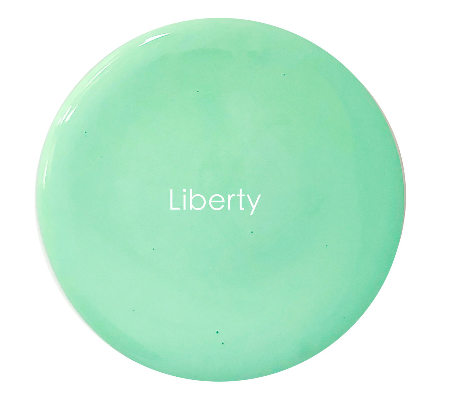 Liberty paint tin – green Velvet Luxe inspired by Statue of Liberty