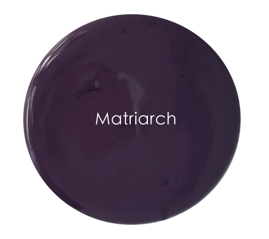 Matriarch paint tin – sophisticated dark purple Velvet Luxe