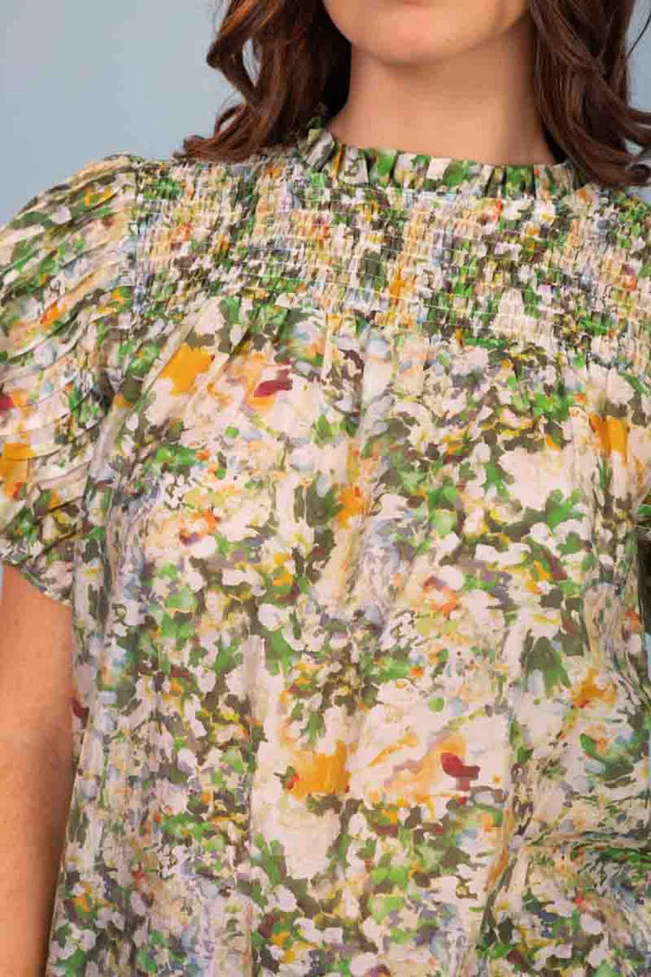 Amaya | Monet Top Green