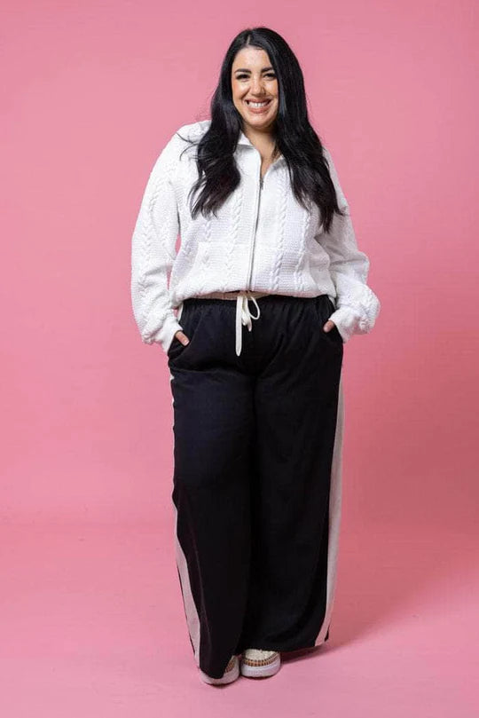 Charlo | Nova Pant Black Cream