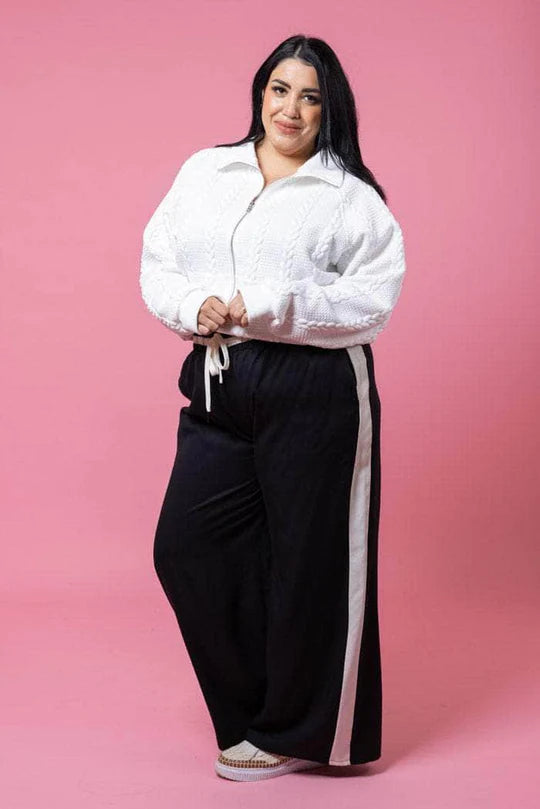 Charlo | Nova Pant Black Cream