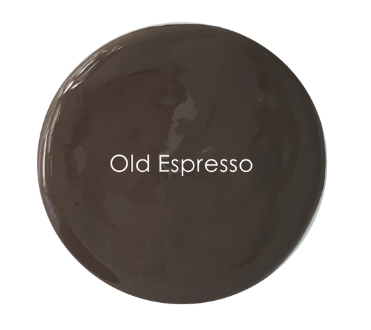 Old Espresso chalk paint swatch – rich earthy brown
