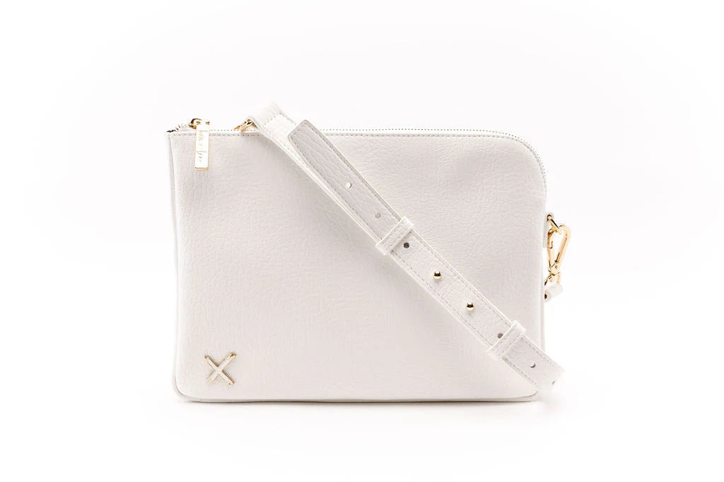 Homelee | Oversized Clutch - White