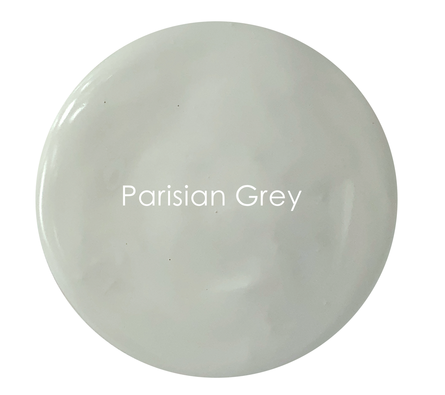 Parisian Grey chalk paint swatch – elegant neutral grey
