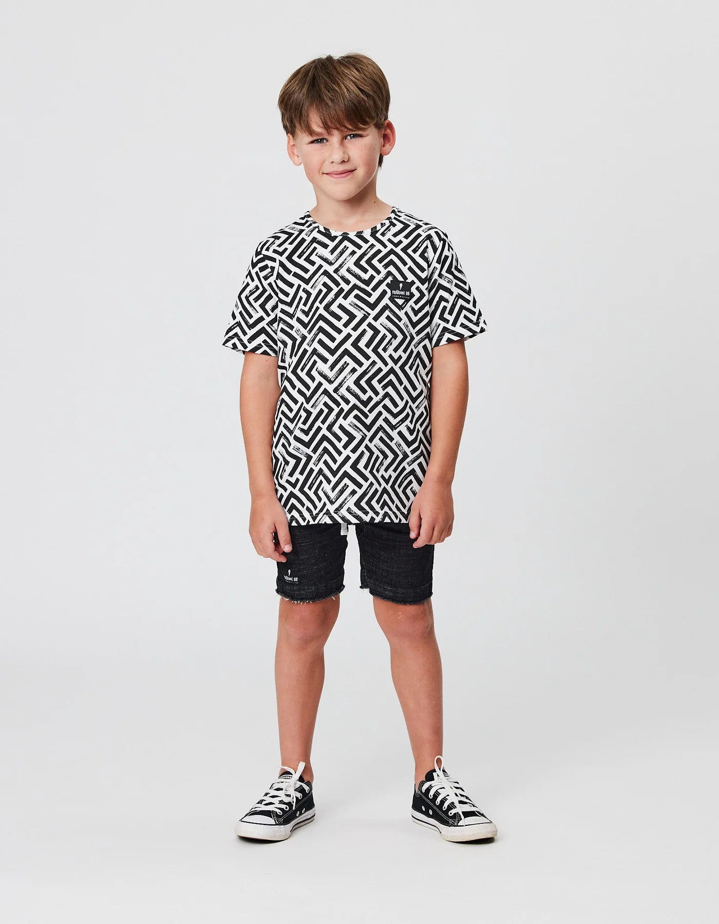 Radicool Dude - The Maze Tee | Black & White