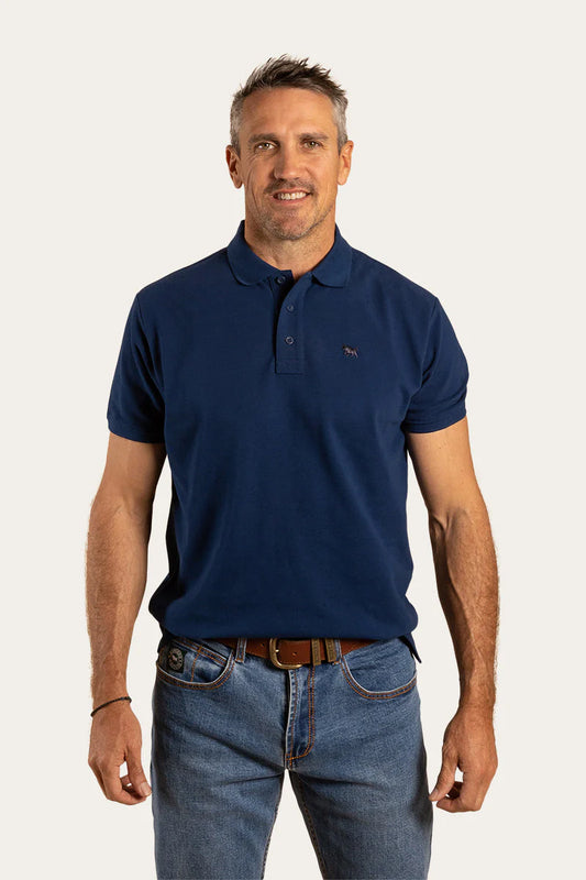 Ringers Western - Essential Mens Polo | Navy