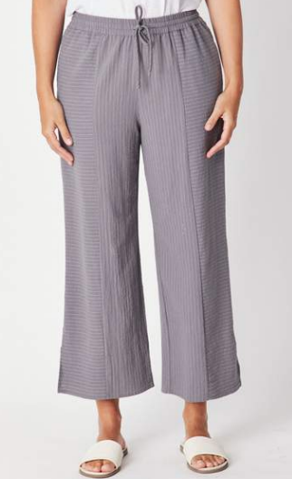 Luna Sky - Stripey Pant | Slate