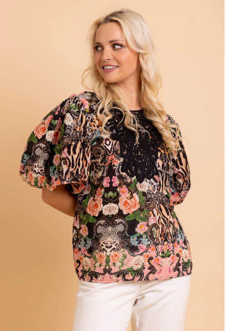 Augustine | Ash Top - Leopard
