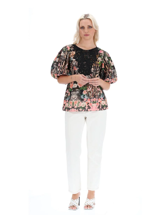 Augustine | Ash Top - Leopard