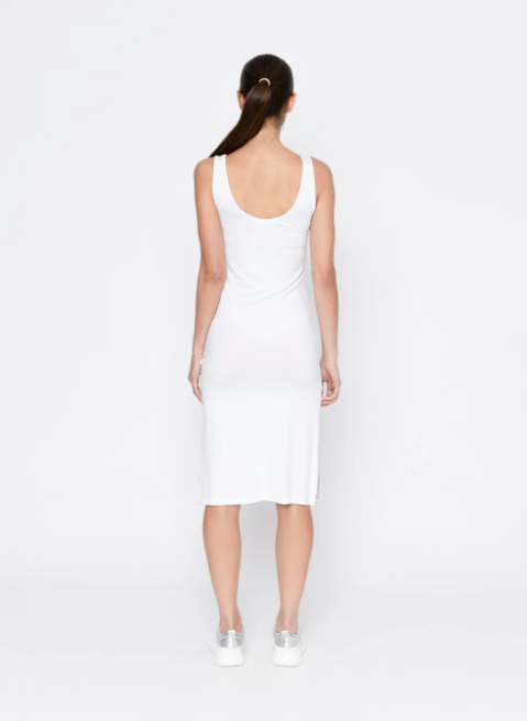 Two by Two | Essentials  Reversable Rayon Slip Full Length - White