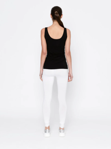 Two by Two | Essentials  Reversable Rayon Tank Black