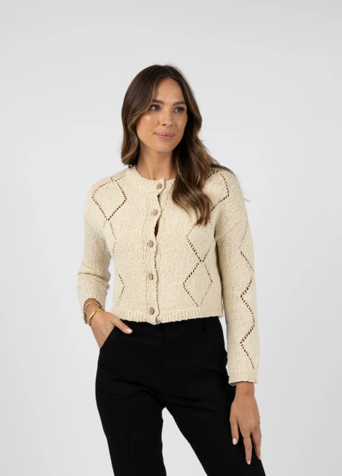 Humidity | Grace Cardi - Stone
