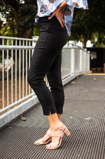 Willow Tree | Straight Leg Pant - Black