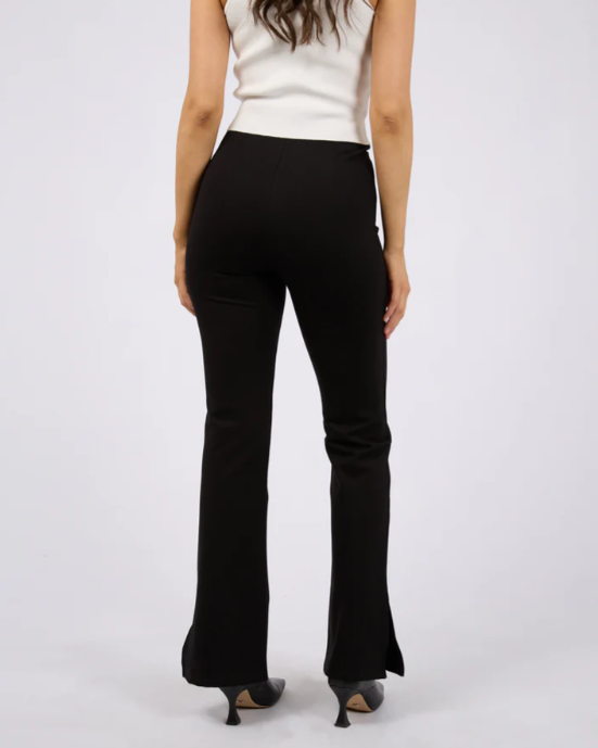 allabouteve | Jenner Side Split Pant Black