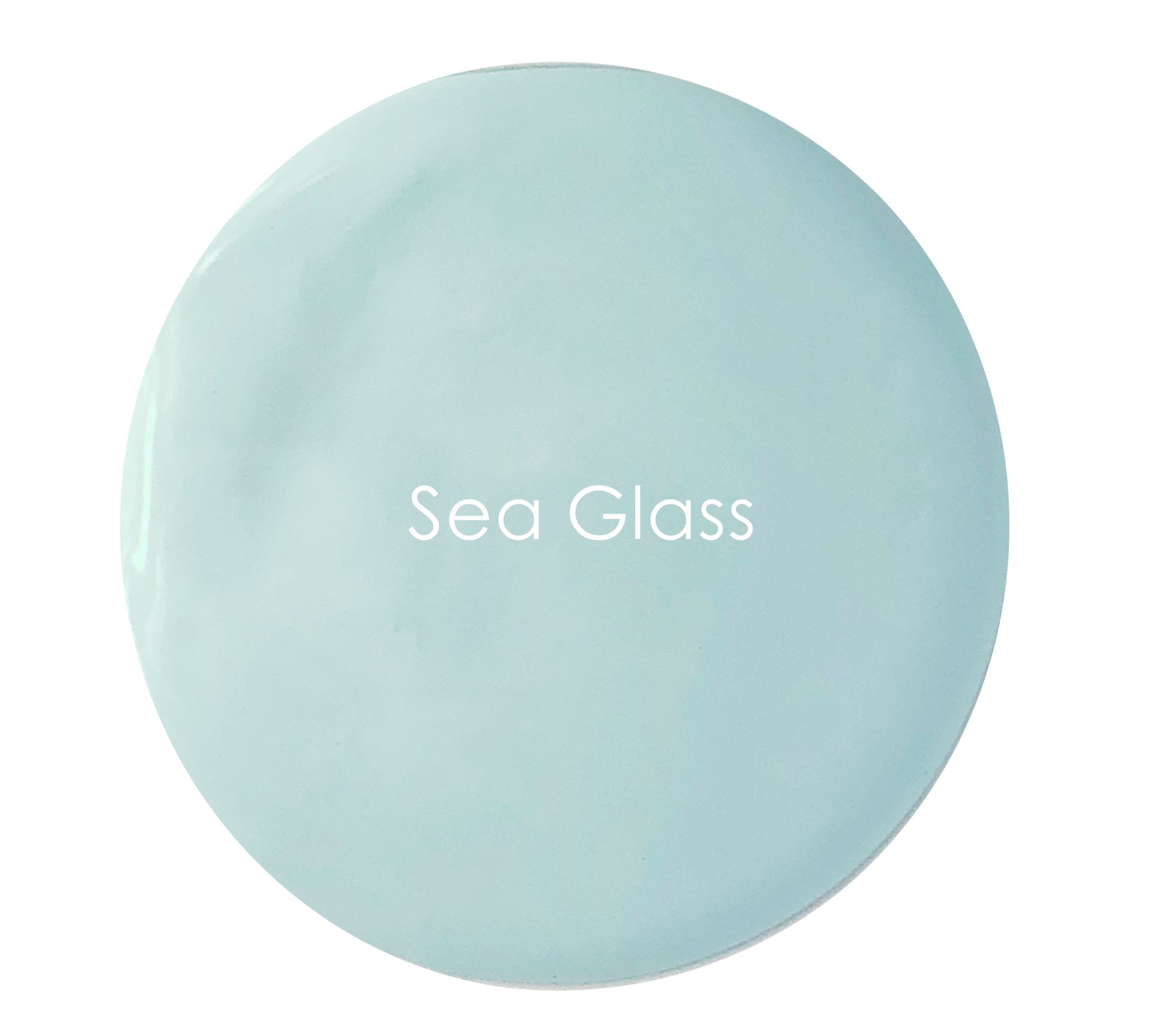 Seaglass paint tin – coastal pale blue Velvet Luxe