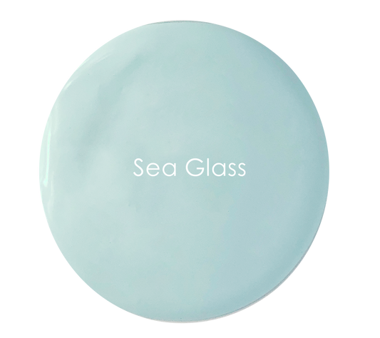 Seaglass paint tin – coastal pale blue Velvet Luxe