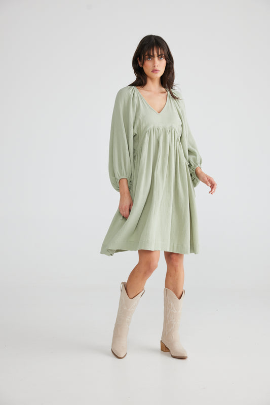 Talisman Gaia Dress - Sage