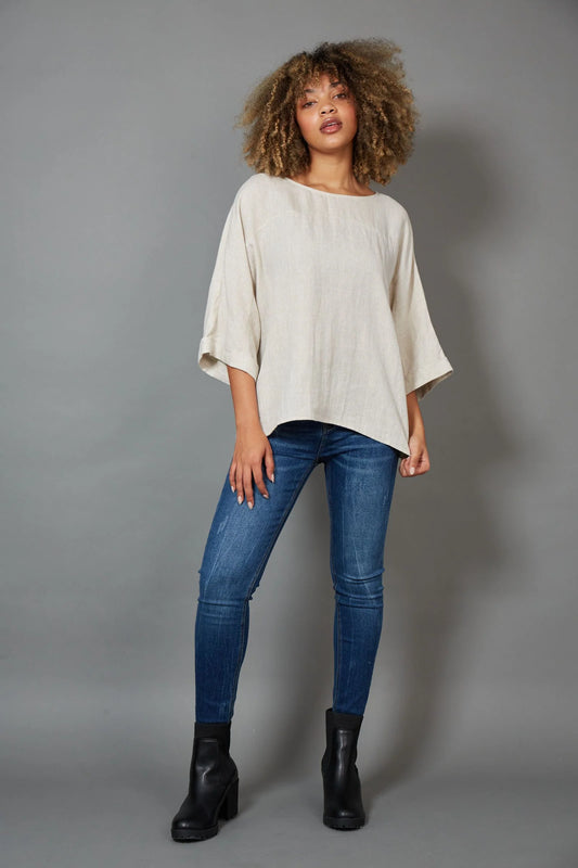Eb & Ive - Studio Relaxed Top | Tusk