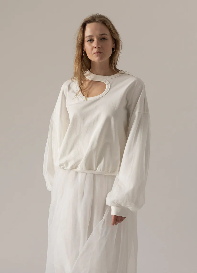 Blacklist Evva Sweatshirt - White
