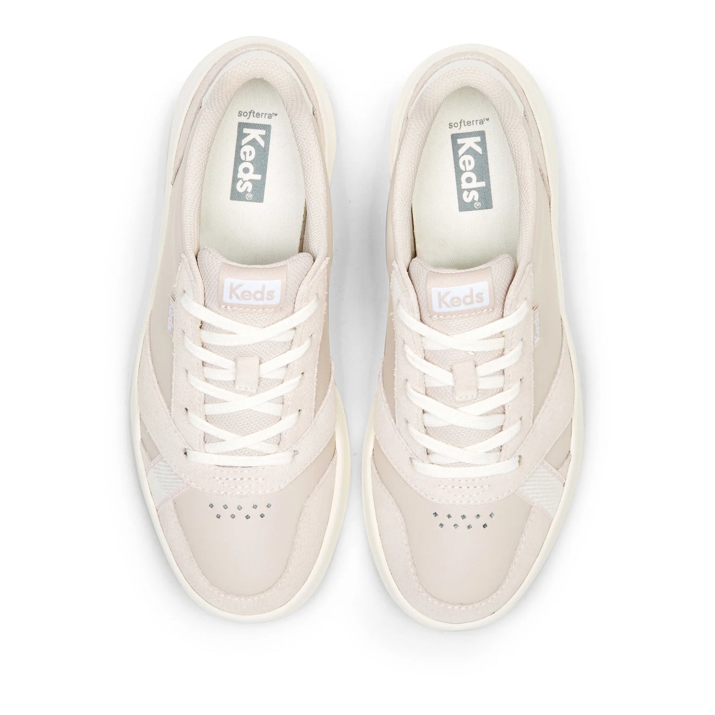 Keds | The Court Leather/Suede- Light Pink
