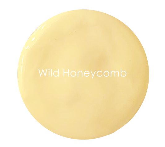 Wild Honeycomb Chalk Paint – Warm Deep Cream Yellow