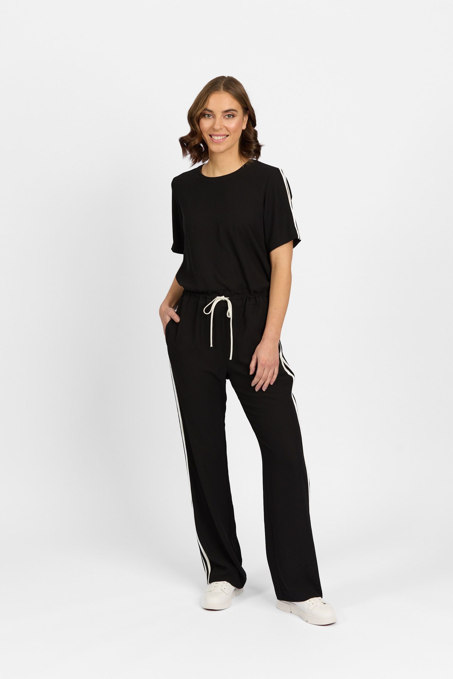 Knewe | Universal Jumpsuit - Black / Off White