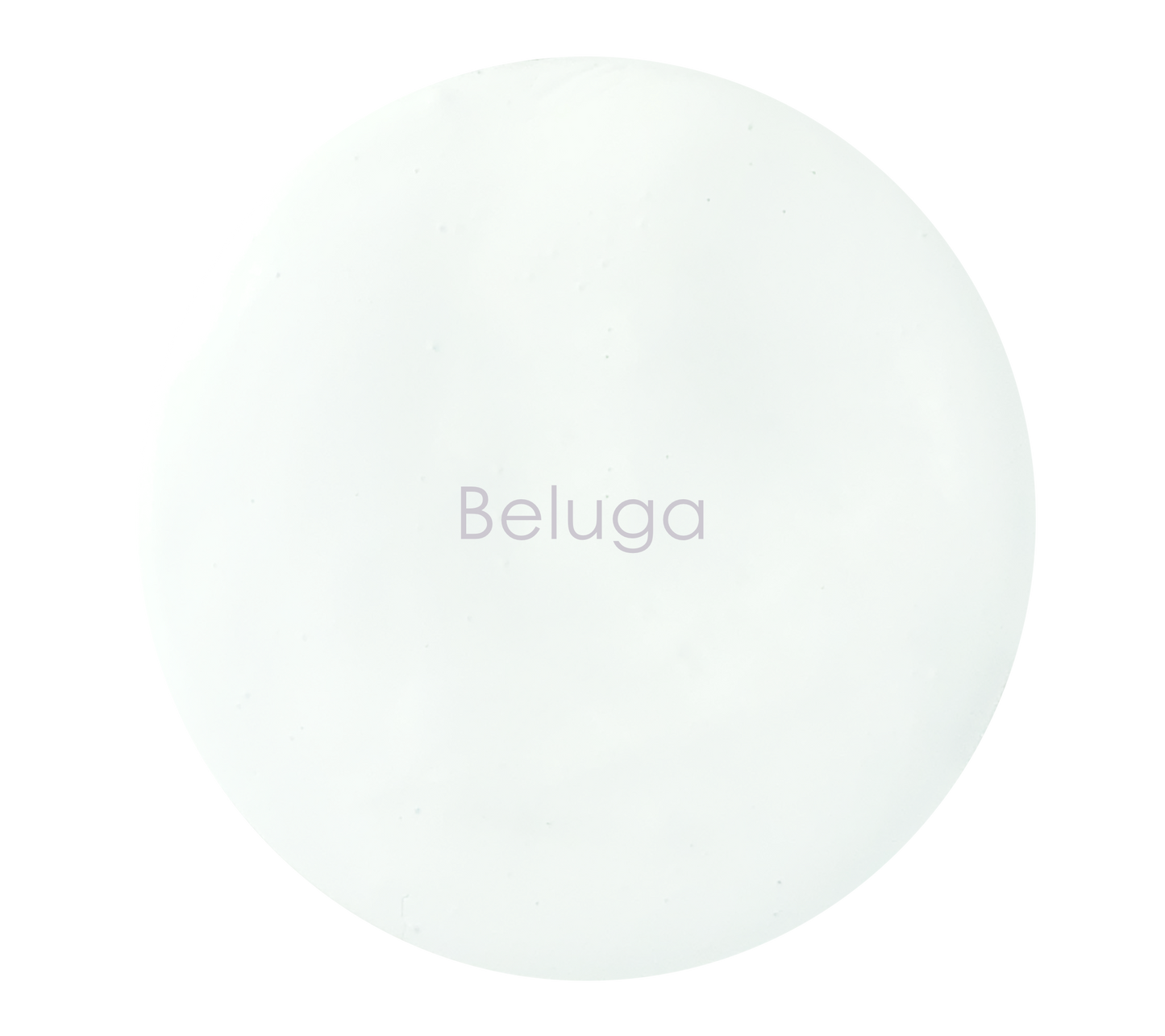 Chalk paint texture in Beluga – soft white matte finish
