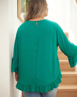 FREEZ - Felicity Top | Emerald