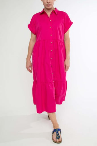 PingPong - Tiered Dress | Pink