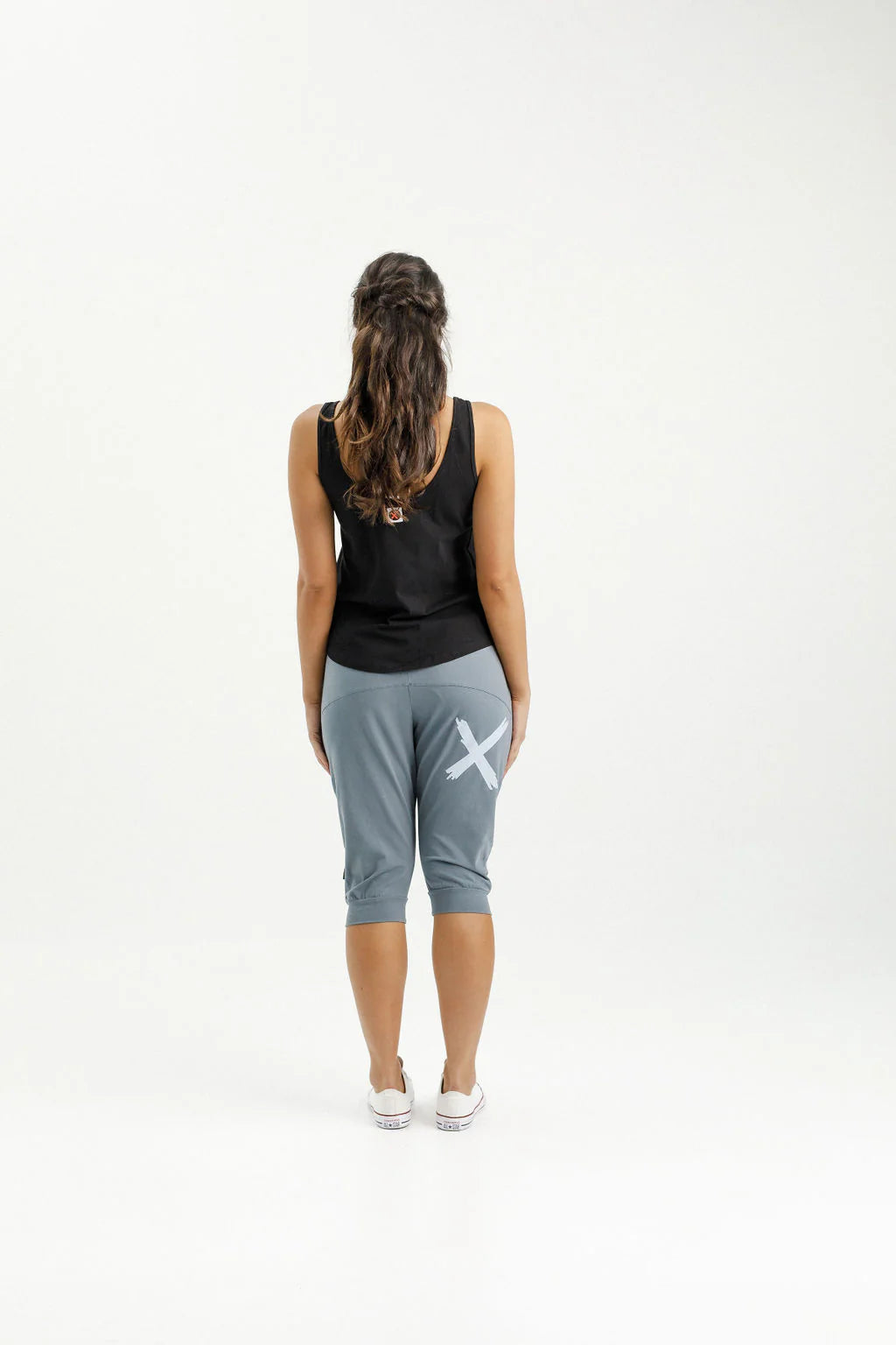 Homelee | 3/4 Apartment Pants - Storm with Sky X