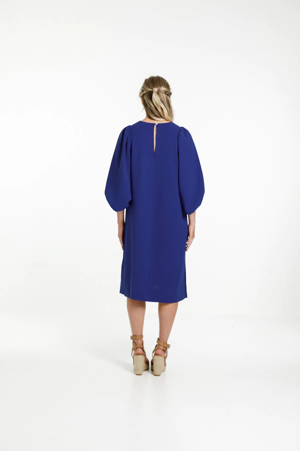 Homelee - Kennedy Dress | Cobalt