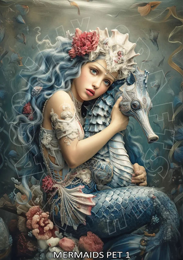 Mermaids Pet 1 - Rice Paper