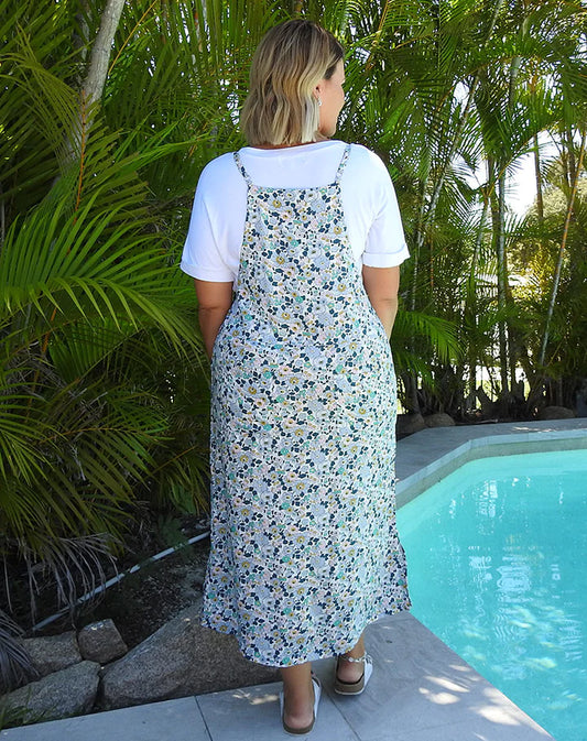 Freez - Apron Dress | Multi Daisy