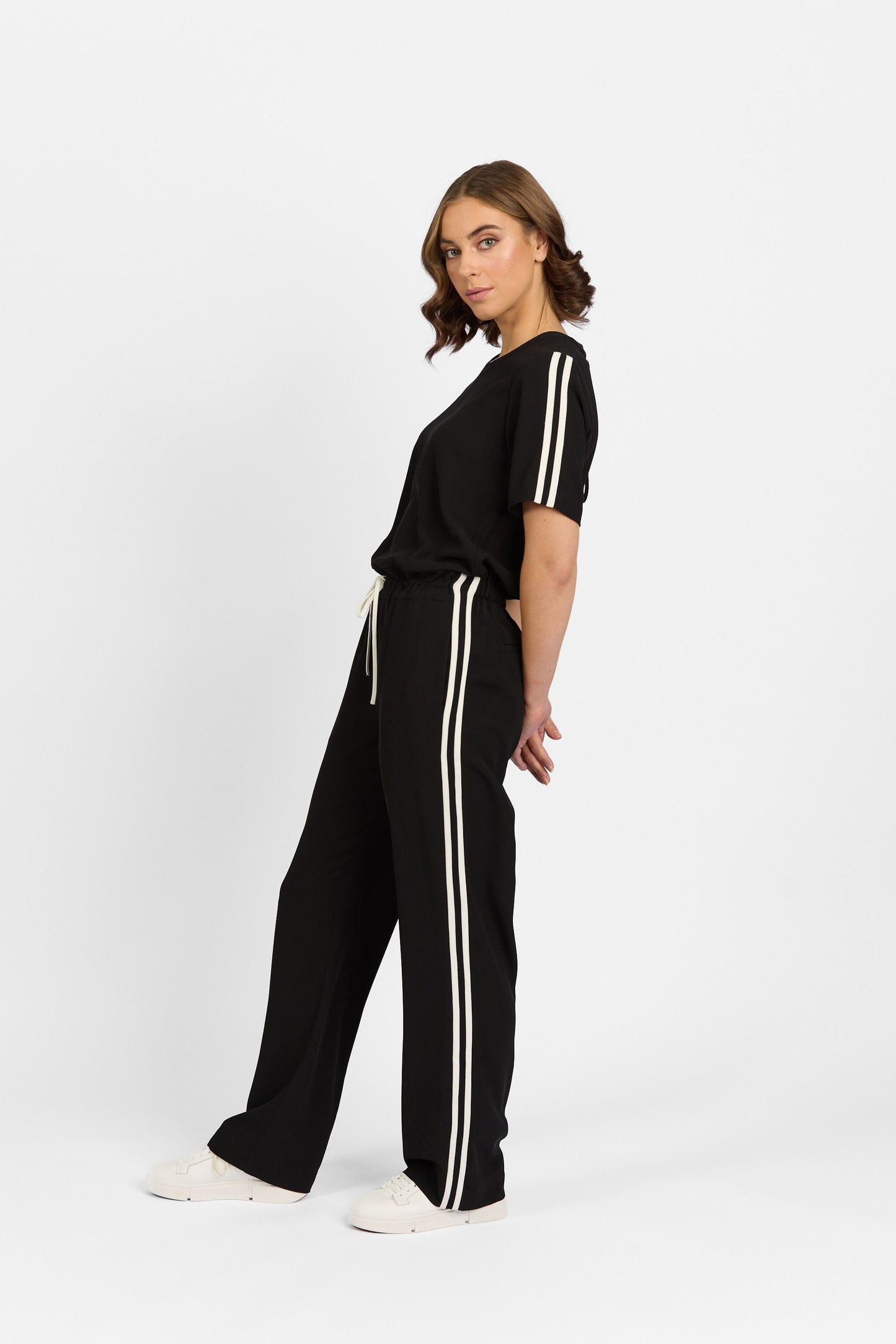 Knewe | Universal Jumpsuit - Black / Off White