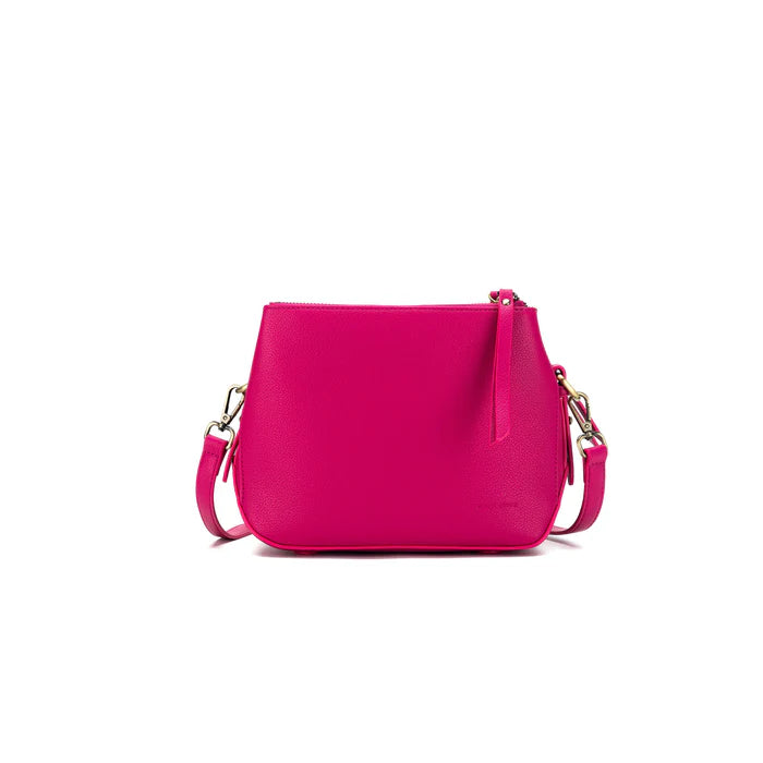 Black Caviar | Daniella Magenta Crossbody