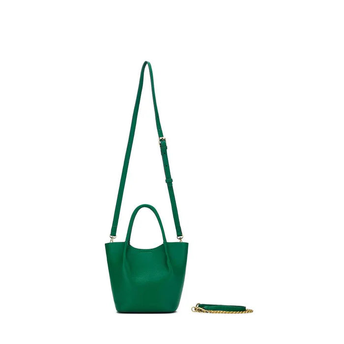 Black Caviar | Lara Mini Handbag Green