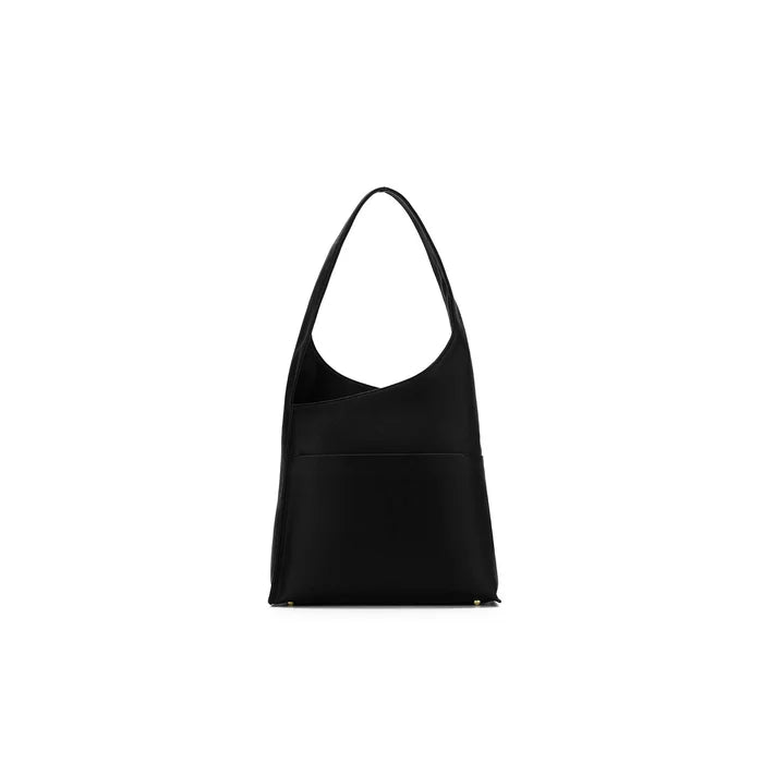 Black Caviar | Sara Black 3 Piece Hobo Handbag