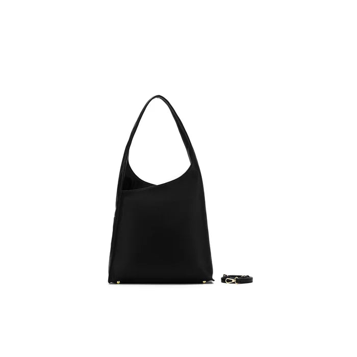 Black Caviar | Sara Black 3 Piece Hobo Handbag