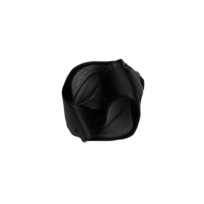 Black Caviar | Sara Black 3 Piece Hobo Handbag